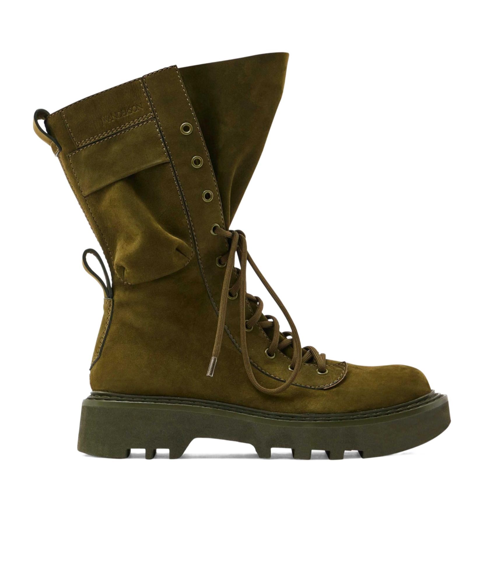 JW Anderson padded lace-up boots | Eraldo.com FR