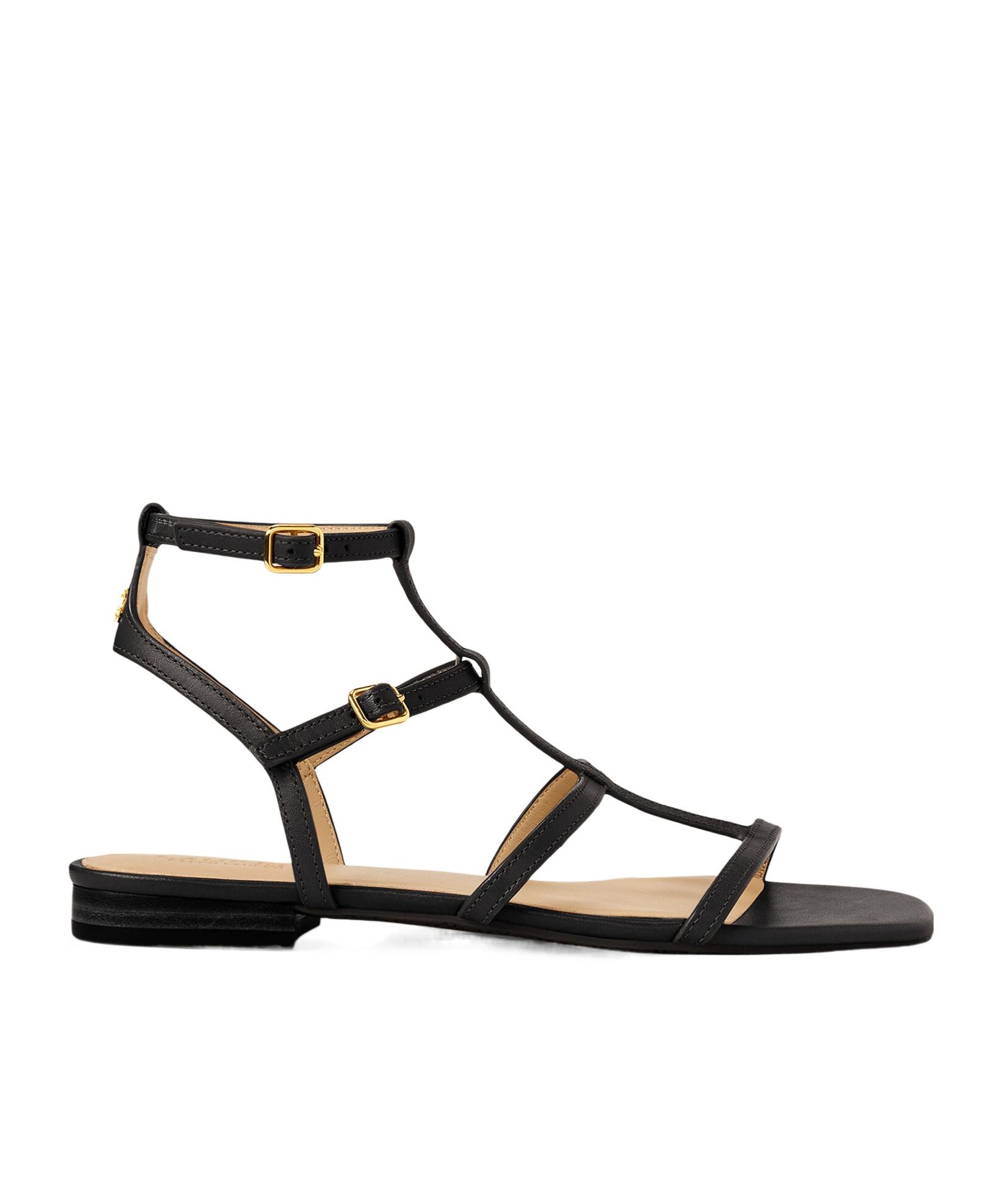 サンダル・ミュール LAURENRALPHLAUREN Everley Calfskin Gladiator Sandal Everley Calfskin Gladiator Sandal