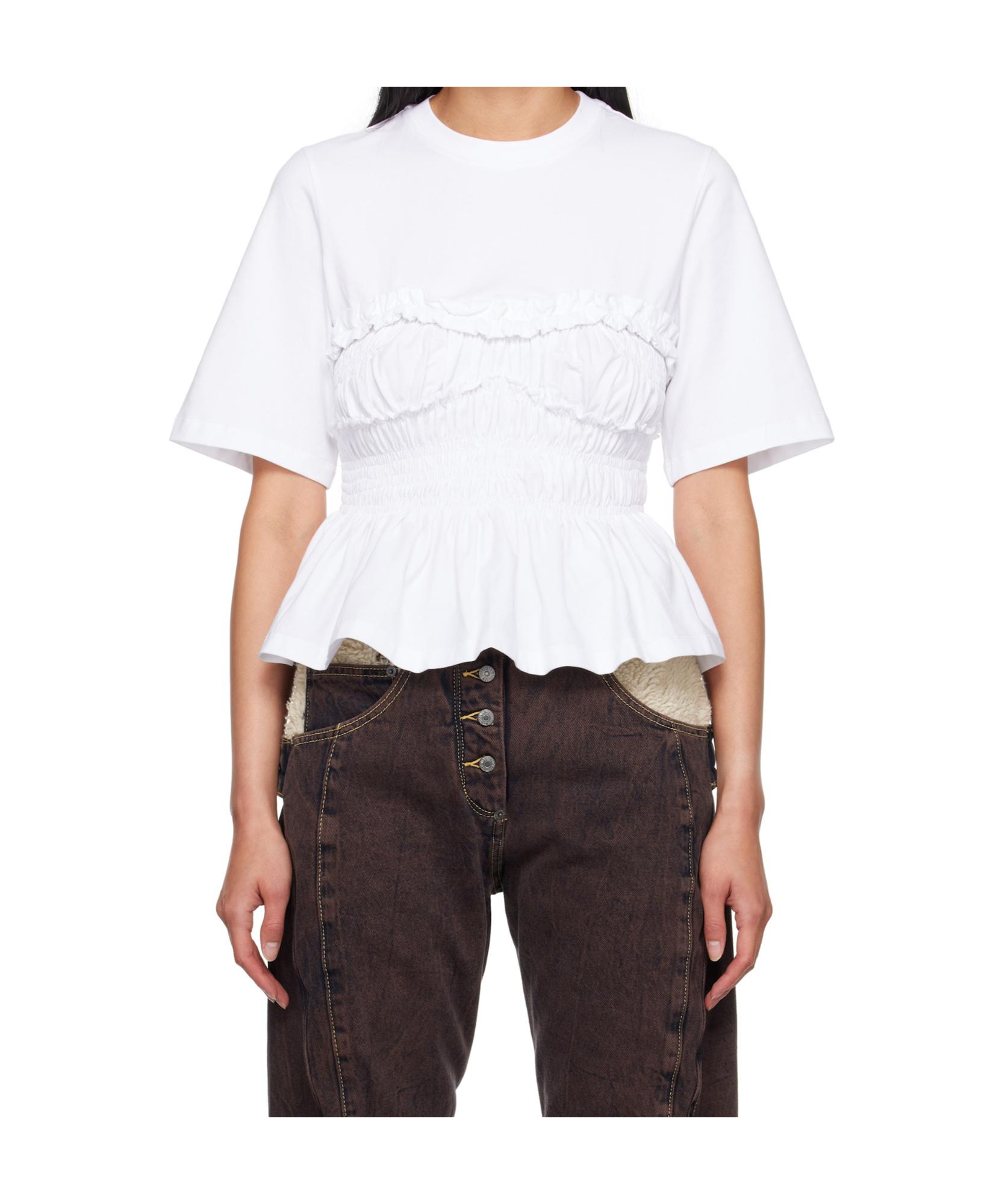 【Cecilie Bahnsen】Vilde ビスチェ レイヤード Tシャツ 25048734_55170050_600.jpg