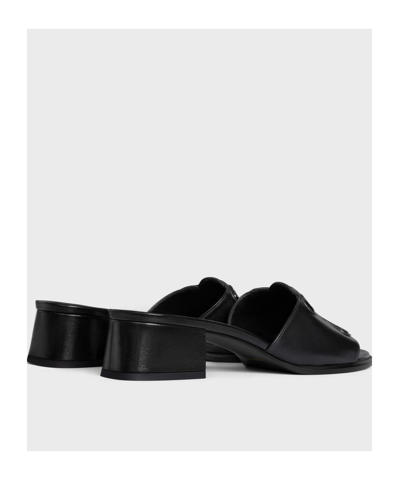 Celine Clemence Mule in Black | Lyst