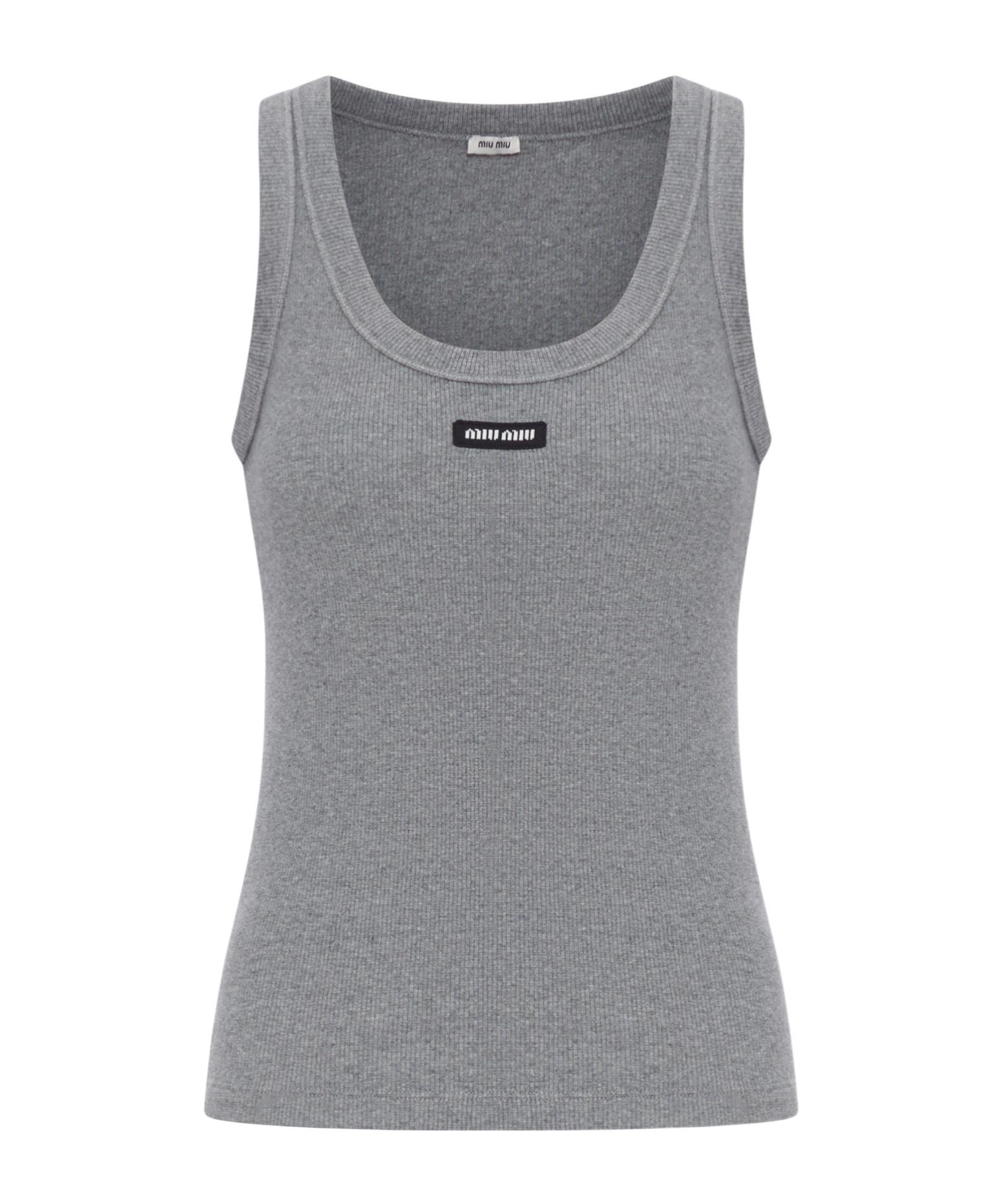Miu Miu Sleeveless and tank tops for Women | Online Sale up to 34