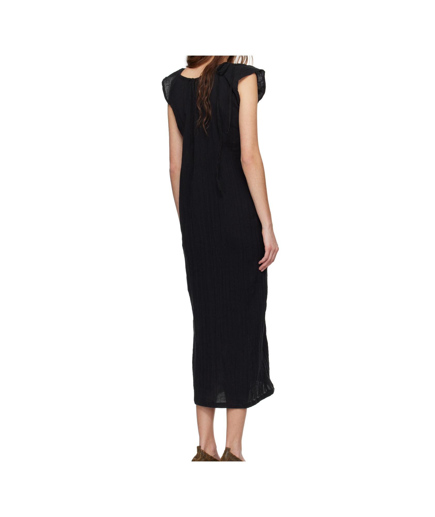 【BASERANGE】MAX DRESS 25SS Black Black Max Maxi Dress by Baserange on Sale