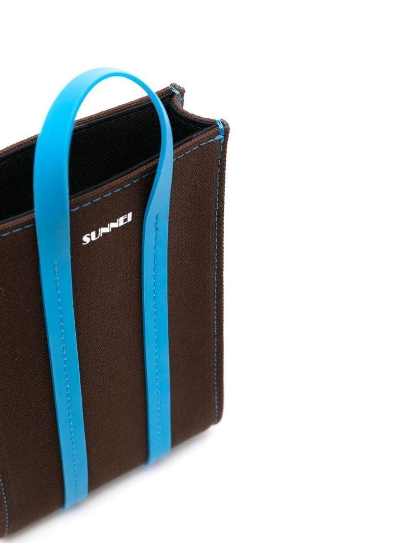 Sunnei Micro Parallelepipedo Tote Bag in Blue for Men | Lyst