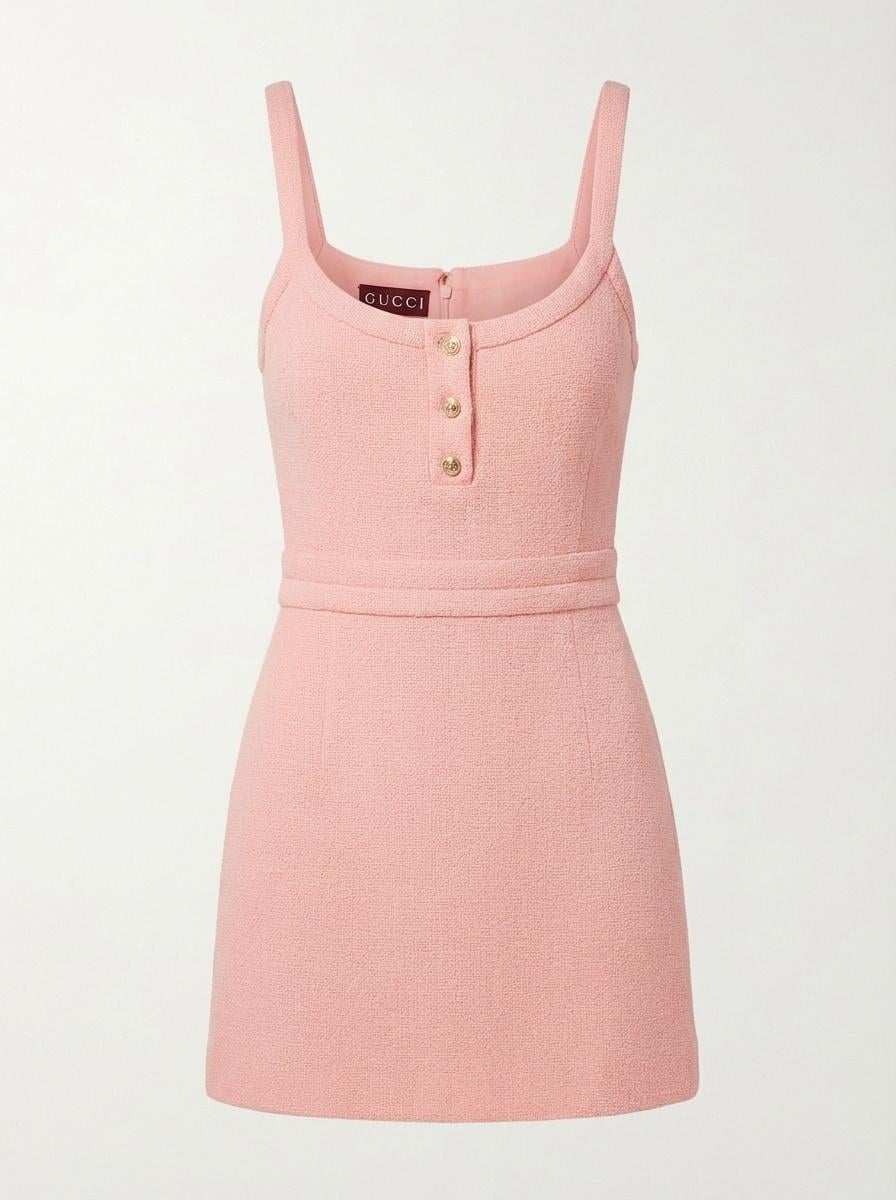 gucci tweed mini dress GUCCI