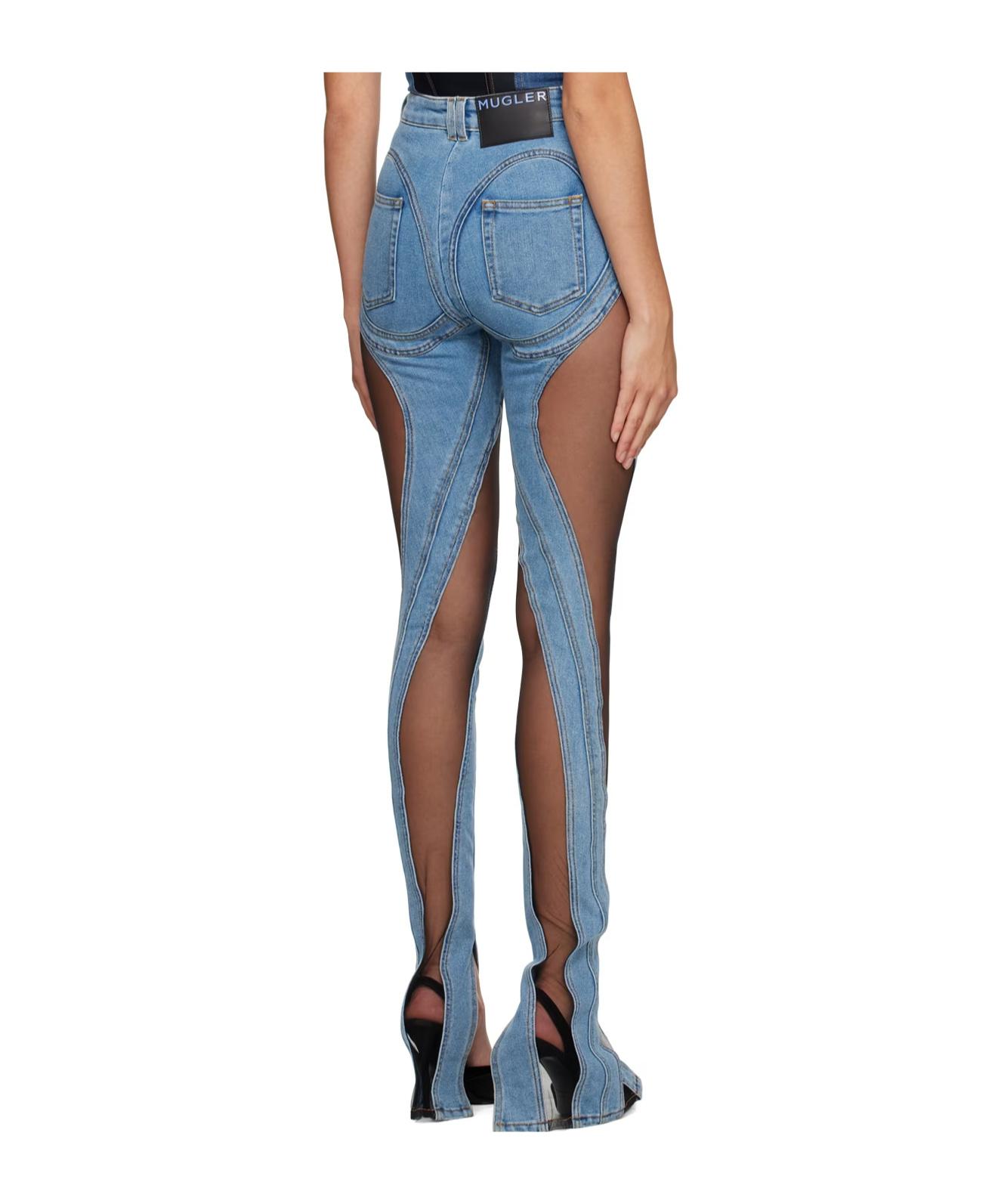  MUGLER スキニーデニム ハイウエスト36P Mugler Skinny jeans for Women | Online Sale up to 75% off | Lyst