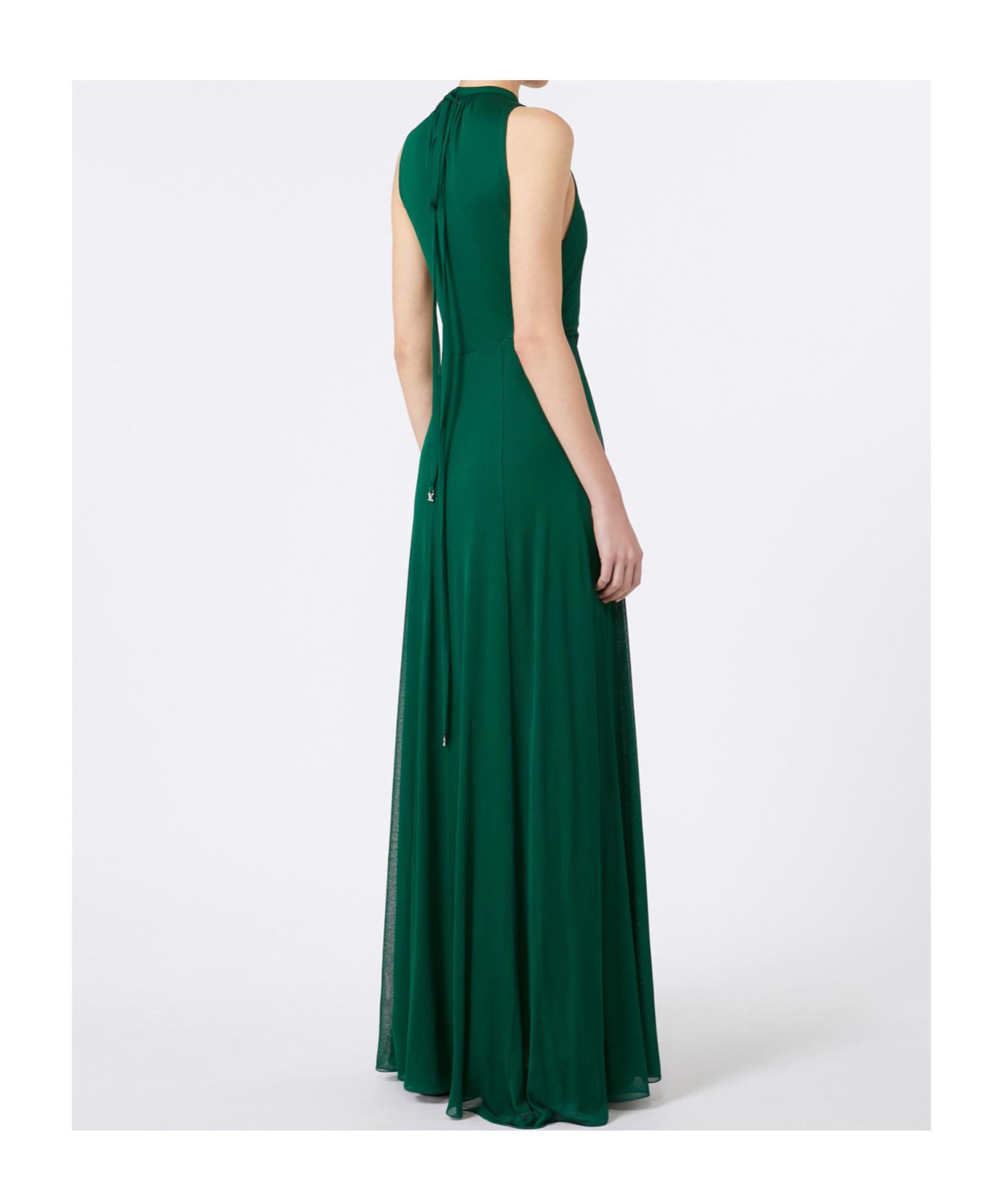 knee length dresses for ladies Urna mesh short dress Max Mara Marrone
