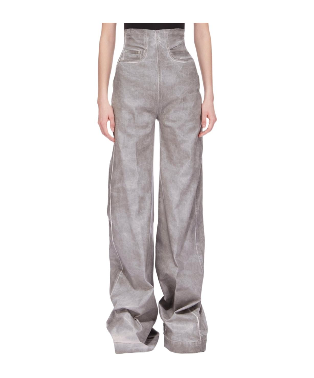 Rick Owens Dirt Cooper Jeans in Gray | Lyst