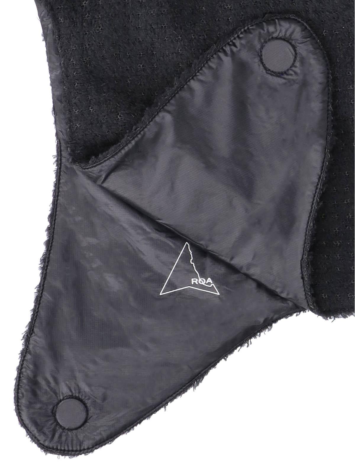 ROA Aviator Polartec Logo Detailed Hat in Black for Men | Lyst UK