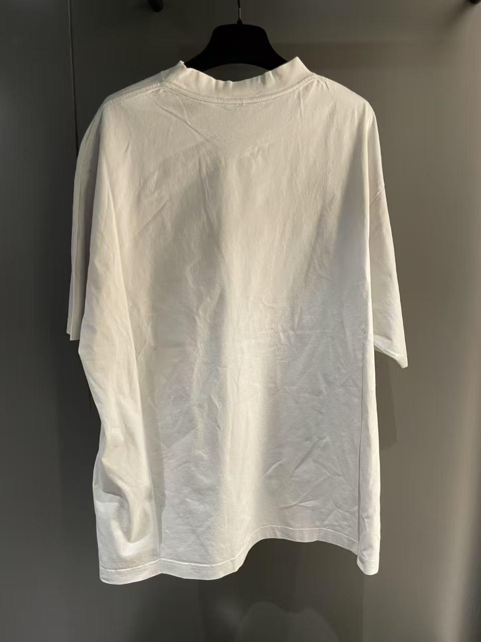 Balenciaga Airport Tag T-Shirt Medium Fit for Men | Lyst