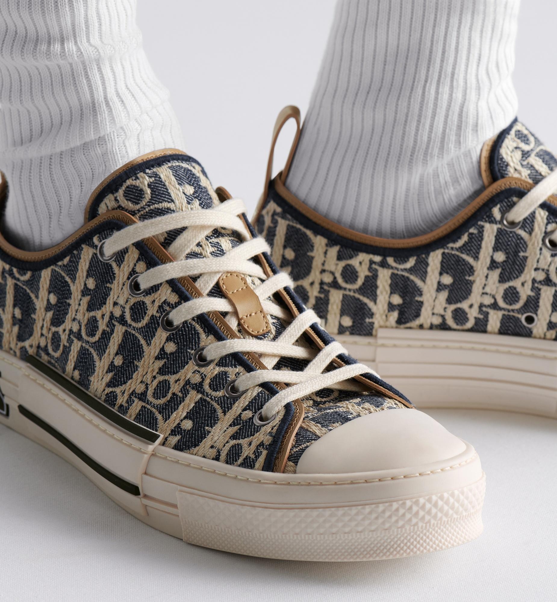◆DIOR◆ B23 League Low-Top Sneaker スニーカー B23 League Low-Top Sneaker White and Black Dior Oblique