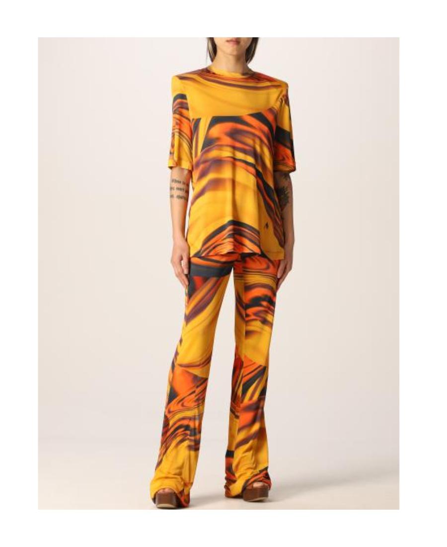 パンツ THE ATTICO Woman Pants Orange 222WCP63P060 317 Orange The Attico Pants for Women | Lyst