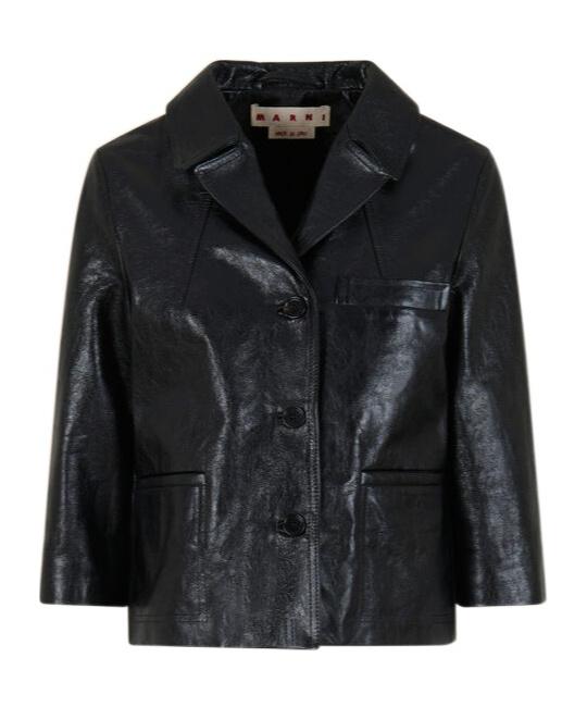 Marni Leather jackets for Women | Online Sale up to 60% off