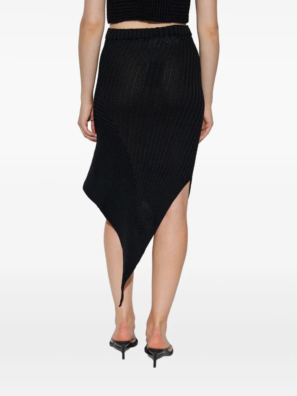 スカート ISSEY MIYAKE SS24 'Aerate' skirt (IM46KG815 79) Pleated Skirt with Belt by Issey Miyake- La Garçonne