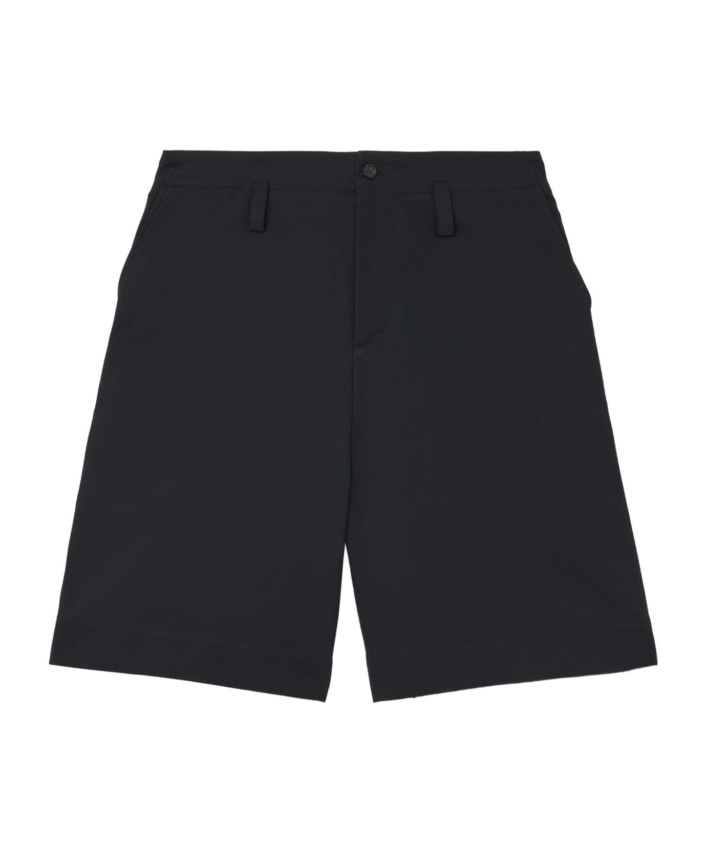 ショートパンツ alexander mcqueen SHORTS (780885QJAD8 1000) McQueen - Cotton shorts black - The Corner