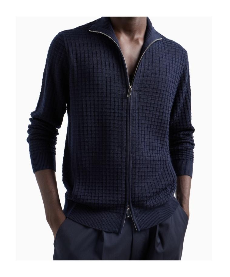 Emporio Armani Zipped sweaters for Men | Online Sale up to