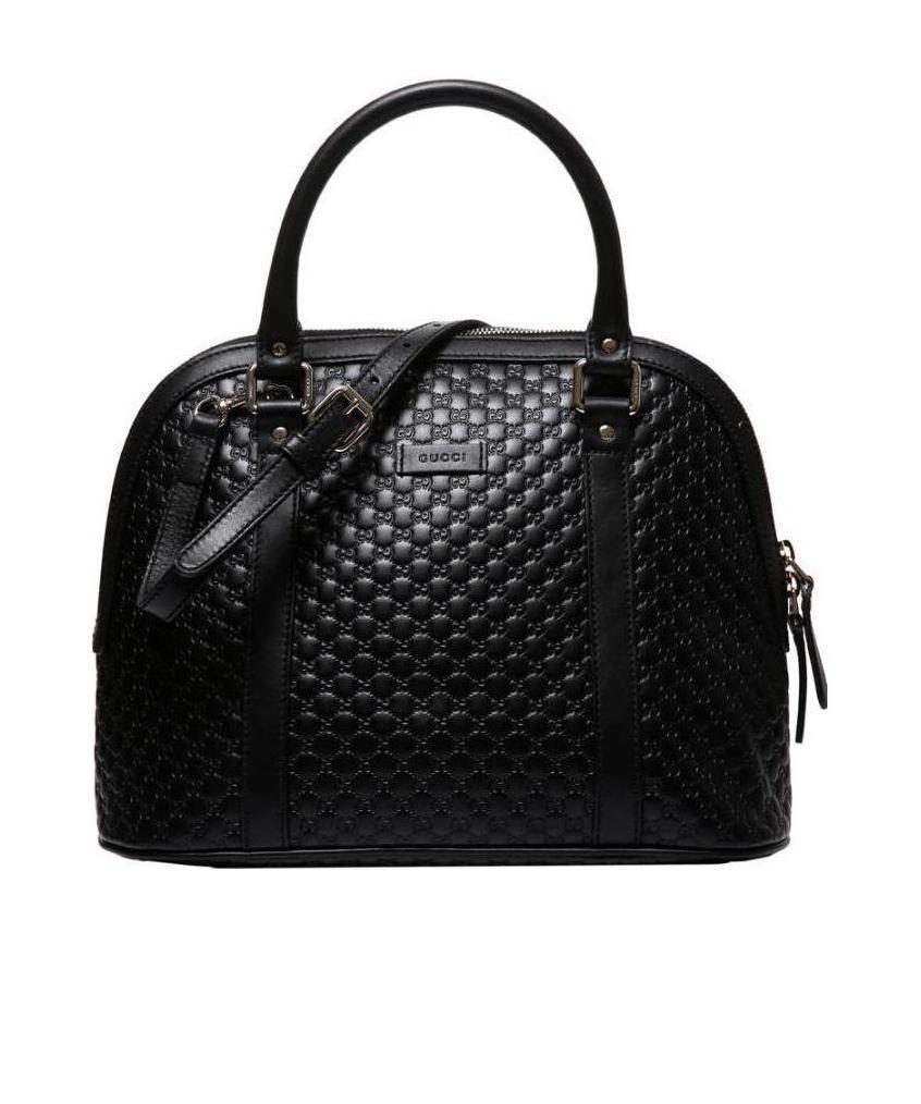 Gucci Embossed Shell Shoulder Bag in Black Lyst