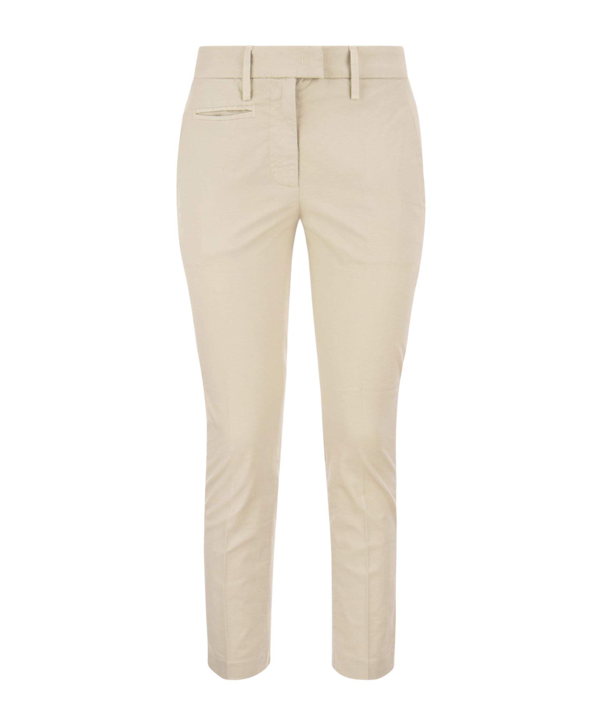 パンツ DONDUP Women Straight Pants DP600 GS0062D XXX DD BEIGE DONDUP | Beige Women's Casual Pants | YOOX