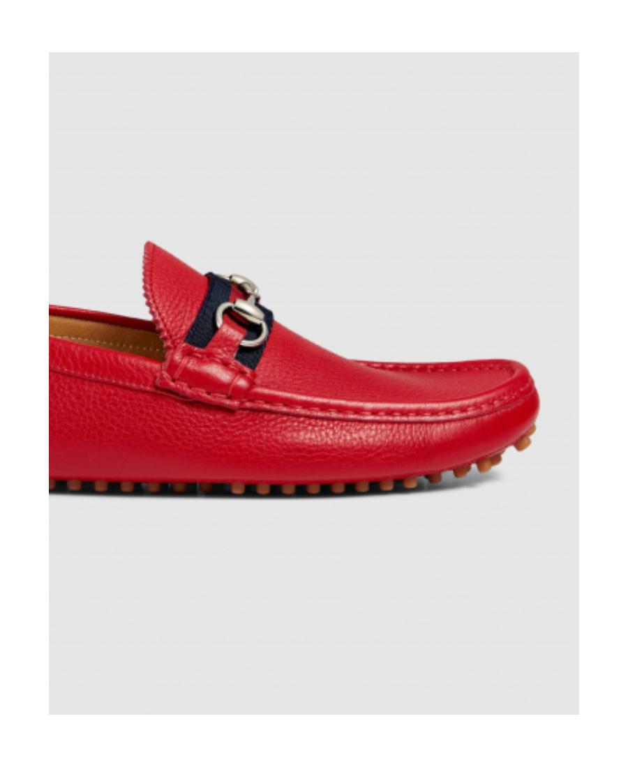 Gucci loafers men red hotsell