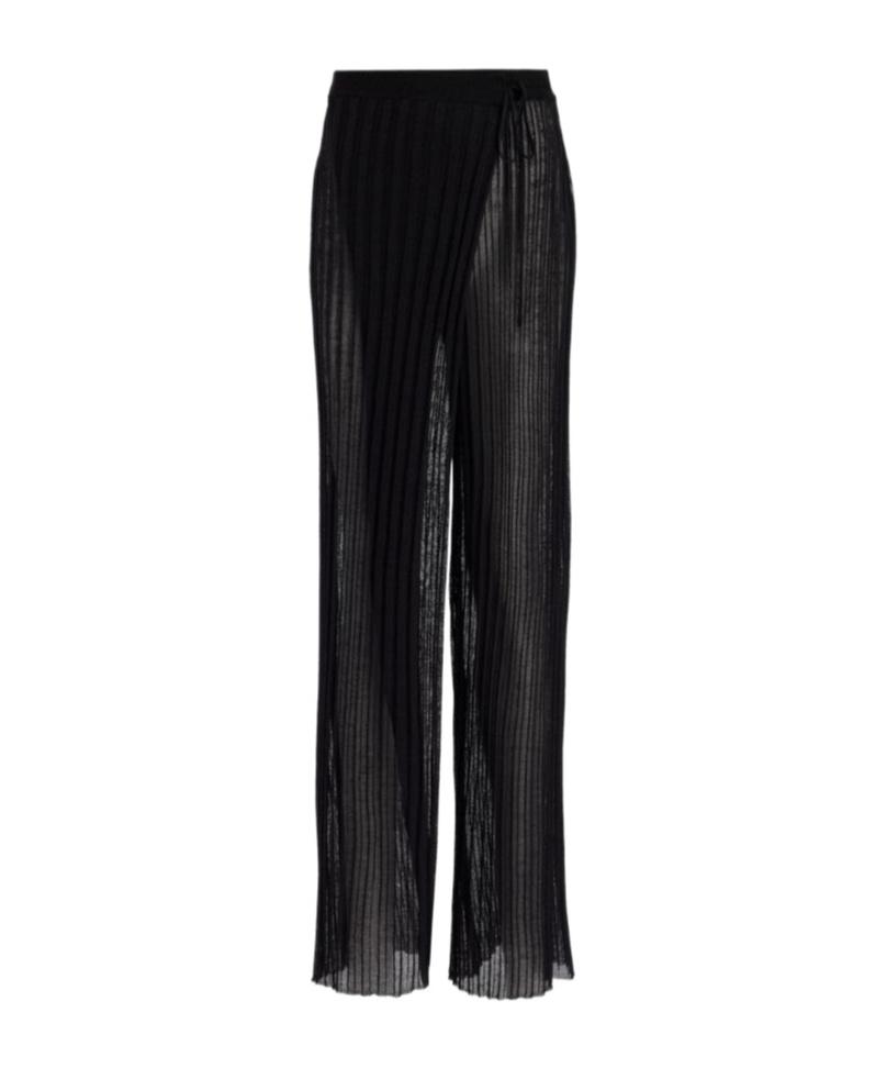 Dior Wrap Pants in Black | Lyst