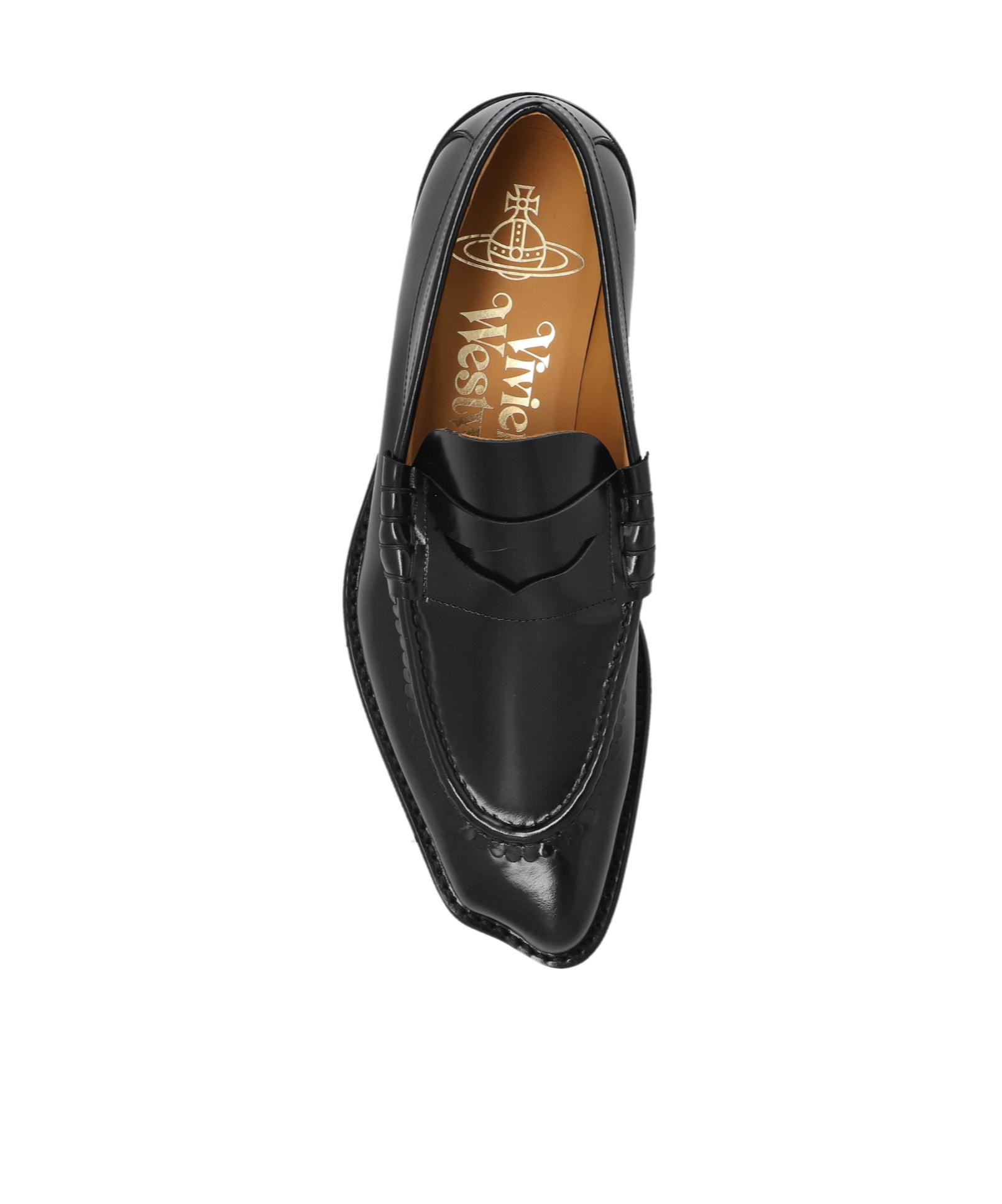 Vivienne Westwood Coin Loafers in Black | Lyst