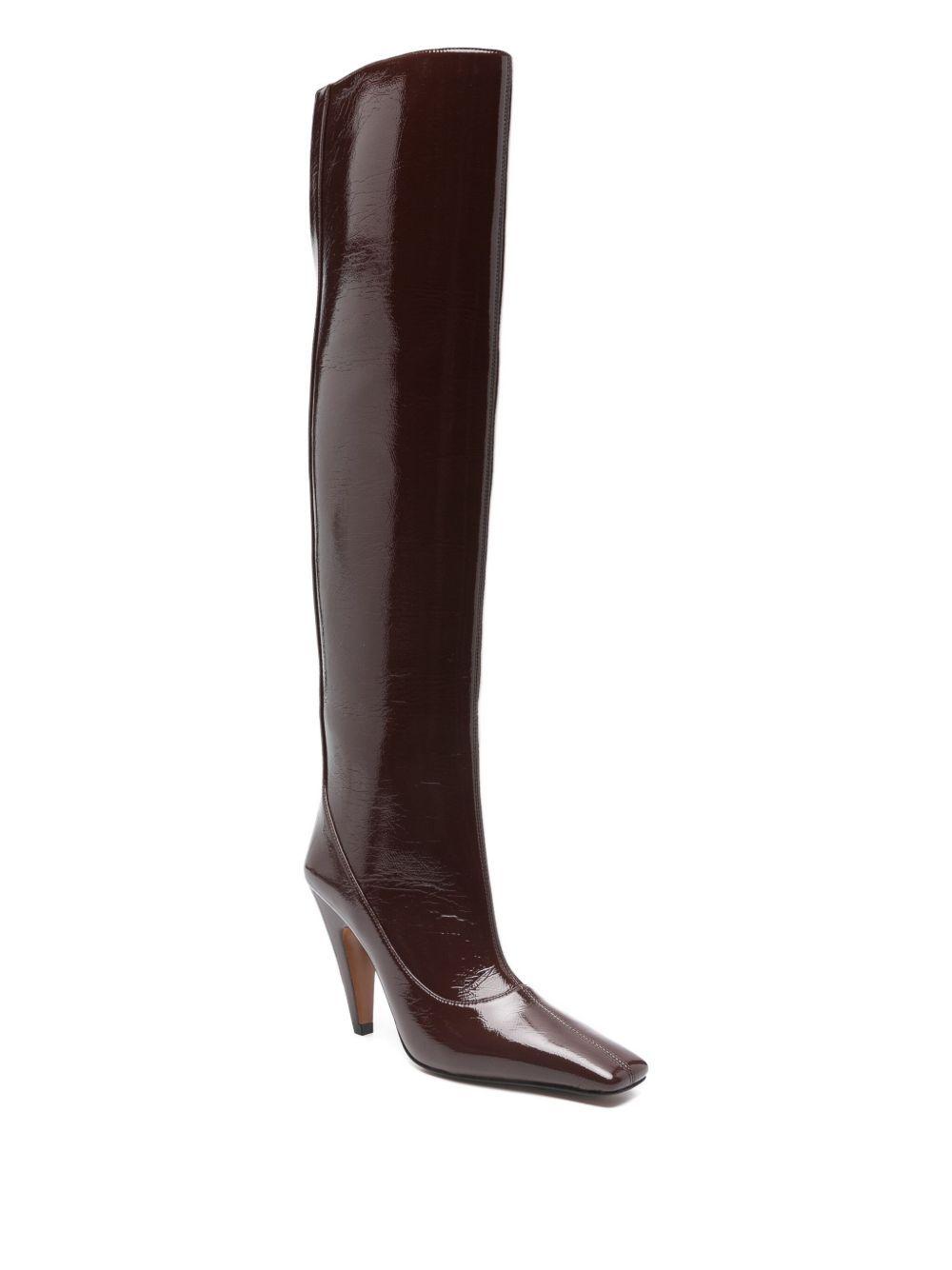 【送料&関税込】Stella McCartney Black Alter Mat Cowboy Ankl Stella McCartney Black alter mat Cowboy ankle boots - Black