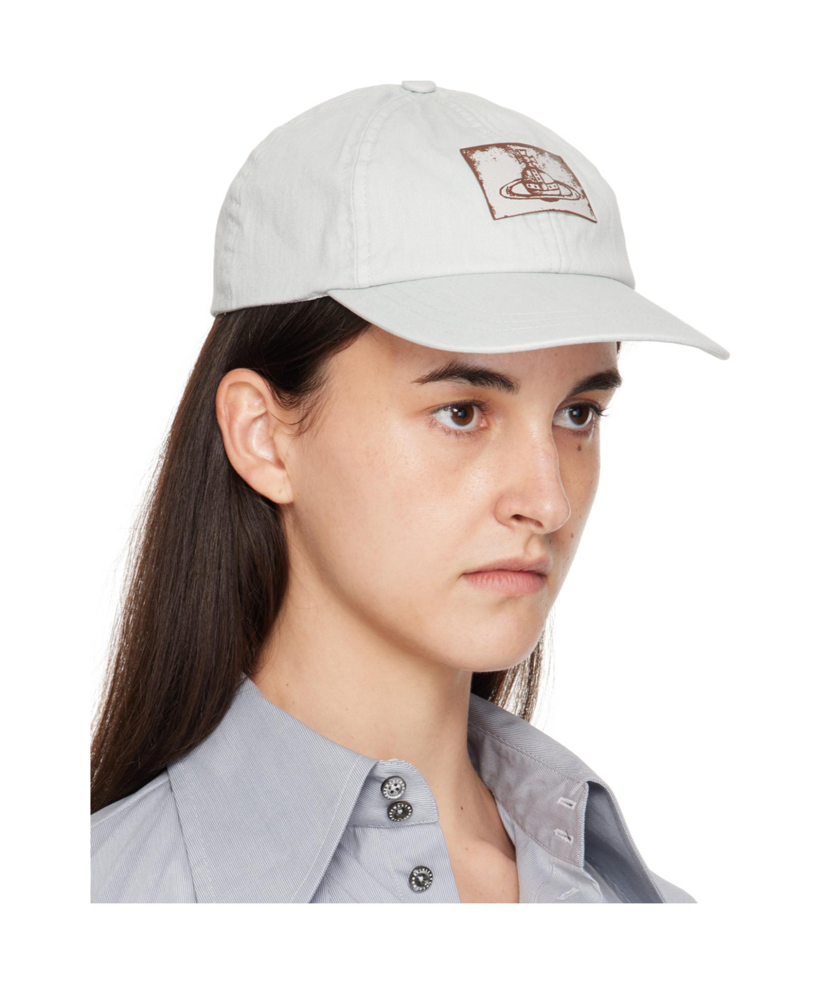 ハット VIVIENNE WESTWOOD Woman Hat White 81020009W016E P402 VIVIENNE WESTWOOD Woman Hat White 81020009W016E P402