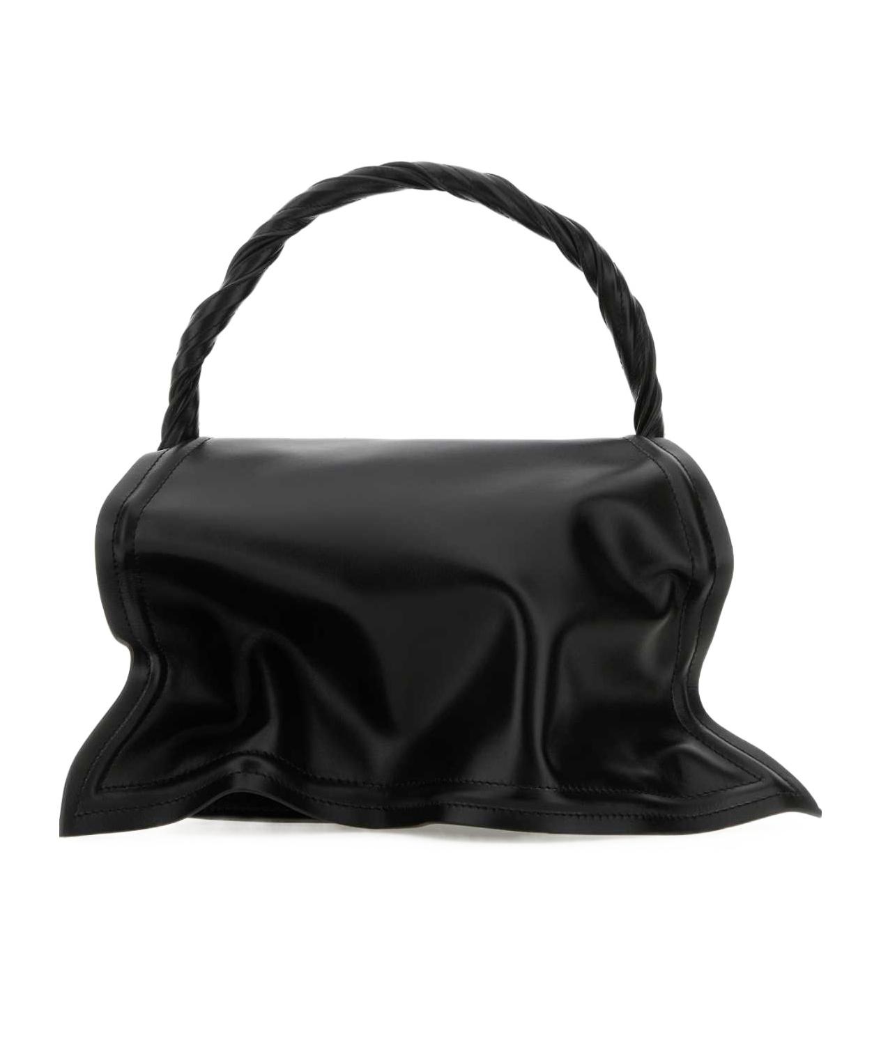 トートバッグ Y PROJECT Black leather handbag (620BA008S41 SHINYBLACK) yproject-handbags-109372402?w=400