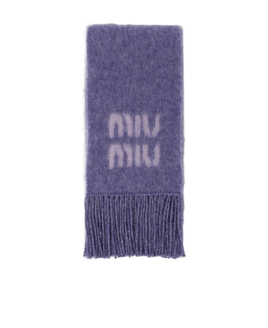 【関税&送料込】Miu Miu Striped Mohair Blend Scarf Miu Miu Scarves | Editorialist