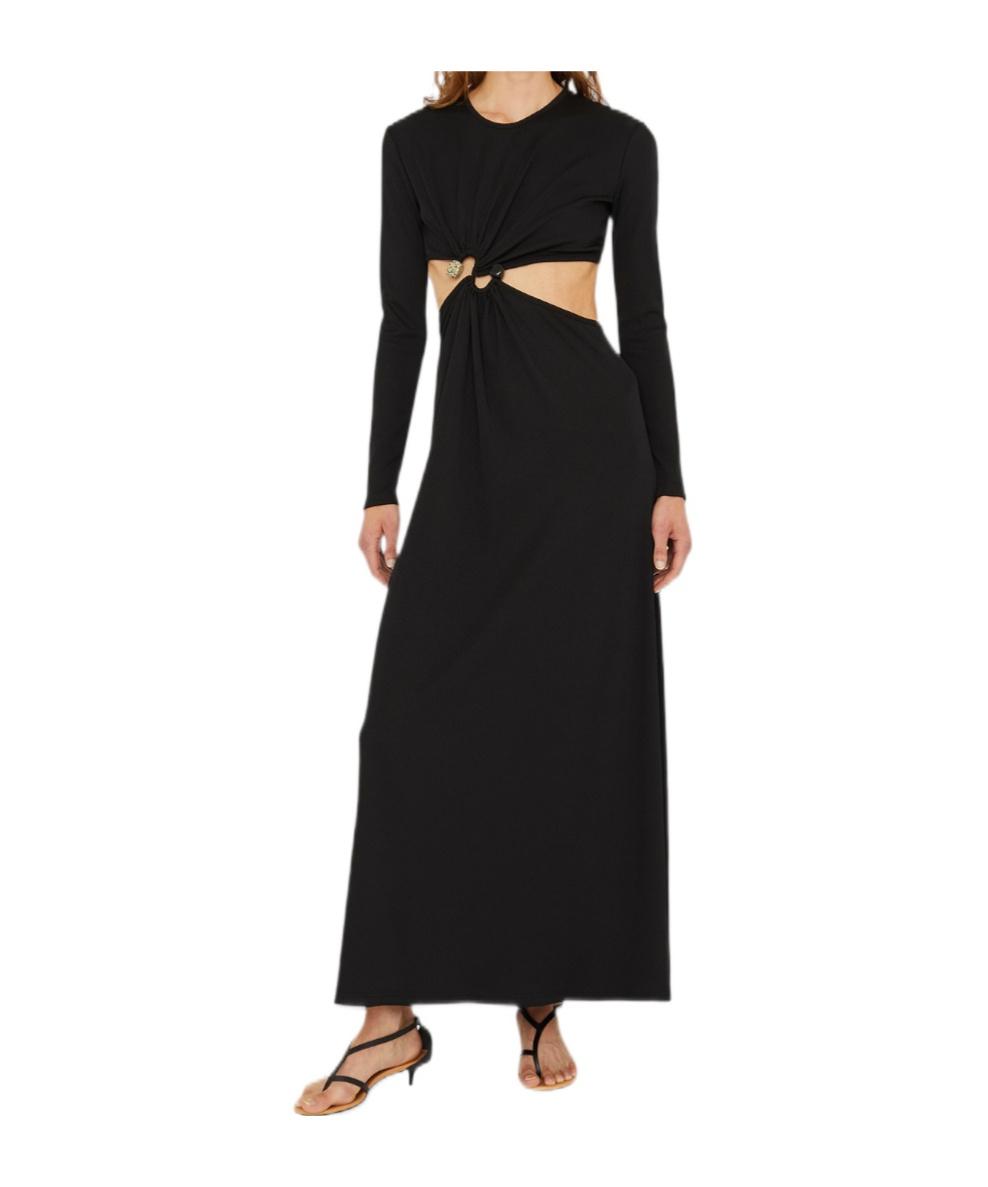 Christopher Esber S-Buckle Crew Neck Long Sleeve Midi Dress in Black | Lyst Christopher Esber S-Buckle Crew Neck Long Sleeve Midi Dress in Black | Lyst
