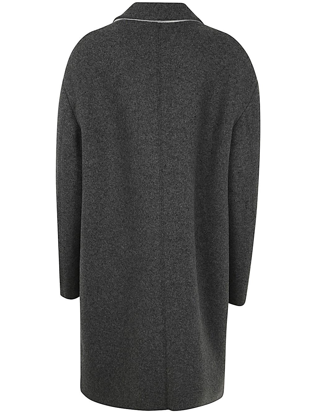 コート N 21 Woman Coat Grey N0214602 8924 N°21 Coats for Women | Online Sale up to 85% off | Lyst
