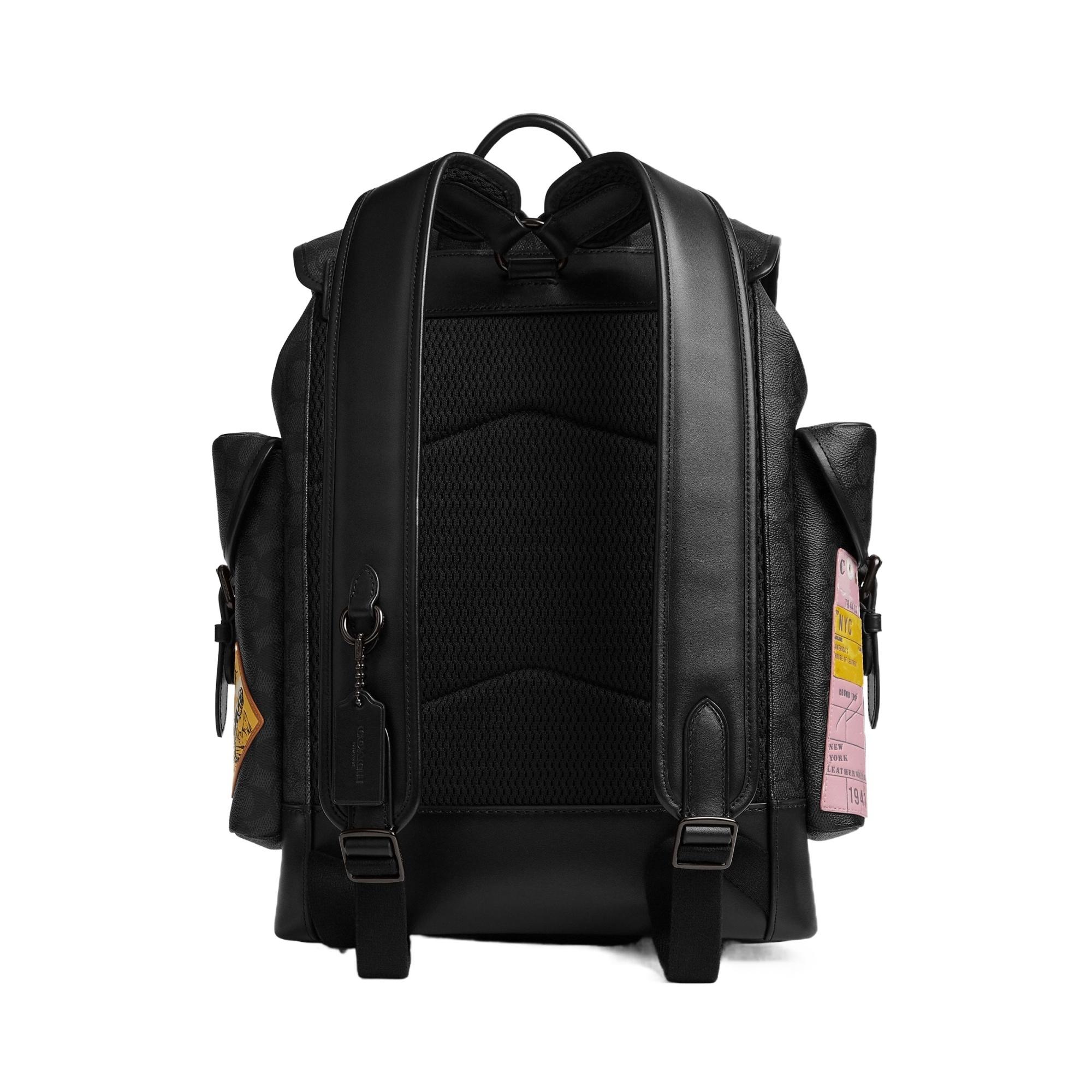 COACH Backpacks in Black for Men | Lyst