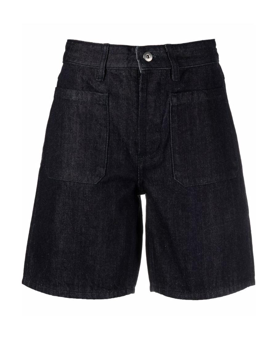 パンツ JIL SANDER Women Shorts  Burmudas J02KA0008J40003 001 Black JIL SANDER Leather wide-leg shorts | NET-A-PORTER