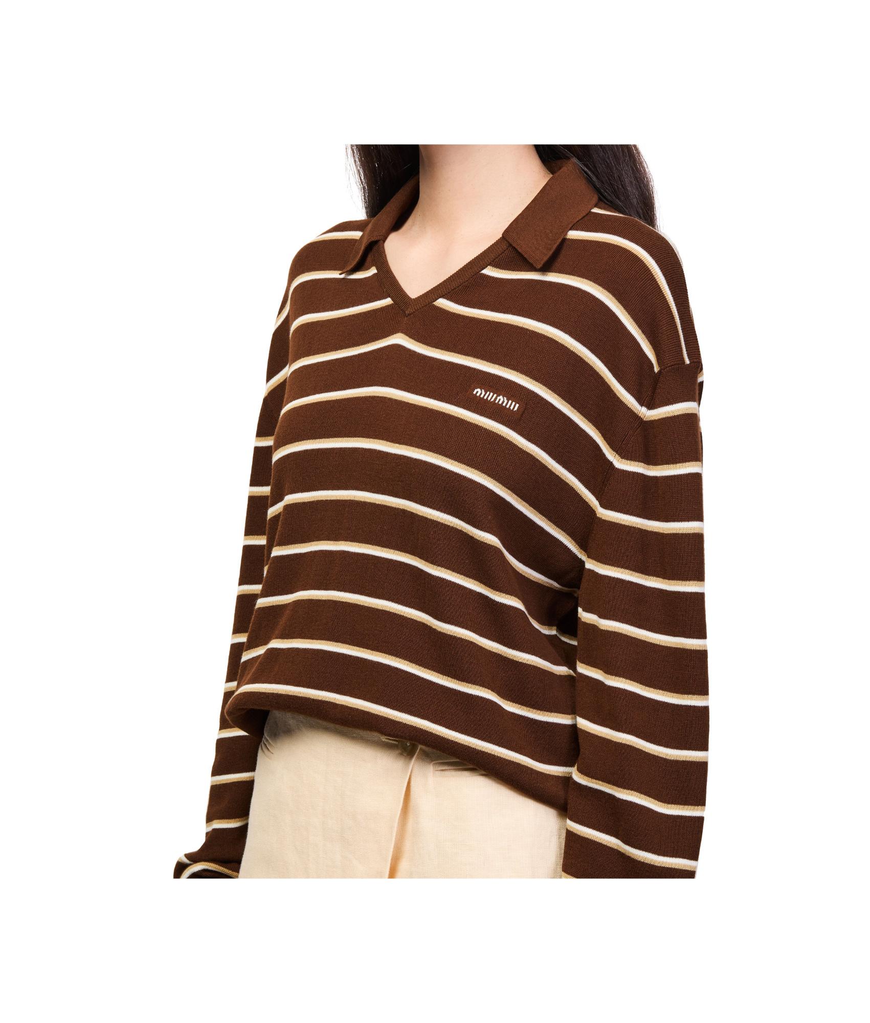 Miu Miu Long-sleeved tops for Women | Online Sale up to 39% off | Lyst