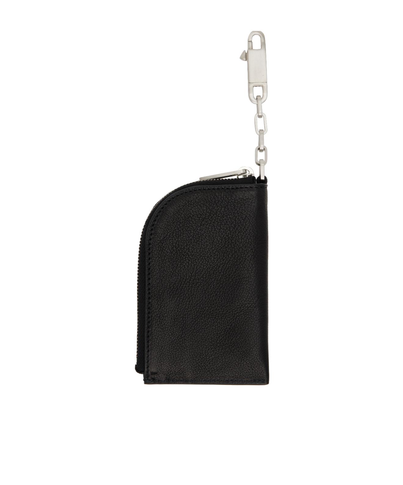 Rick Owens 財布　オーガナイザー RICK OWENS (リック オウエンス) SS25 SQUARE CC HOLDER / BLACK