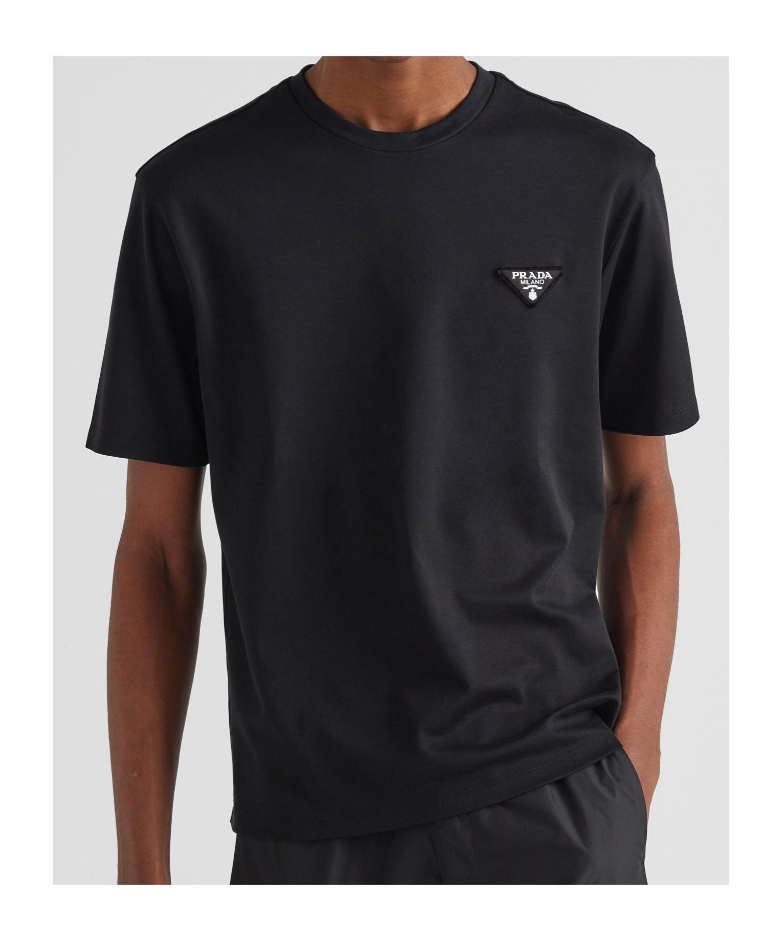prada--Triangle-Logo-Cotton-T- prada--Triangle-Logo-Cotton-T-