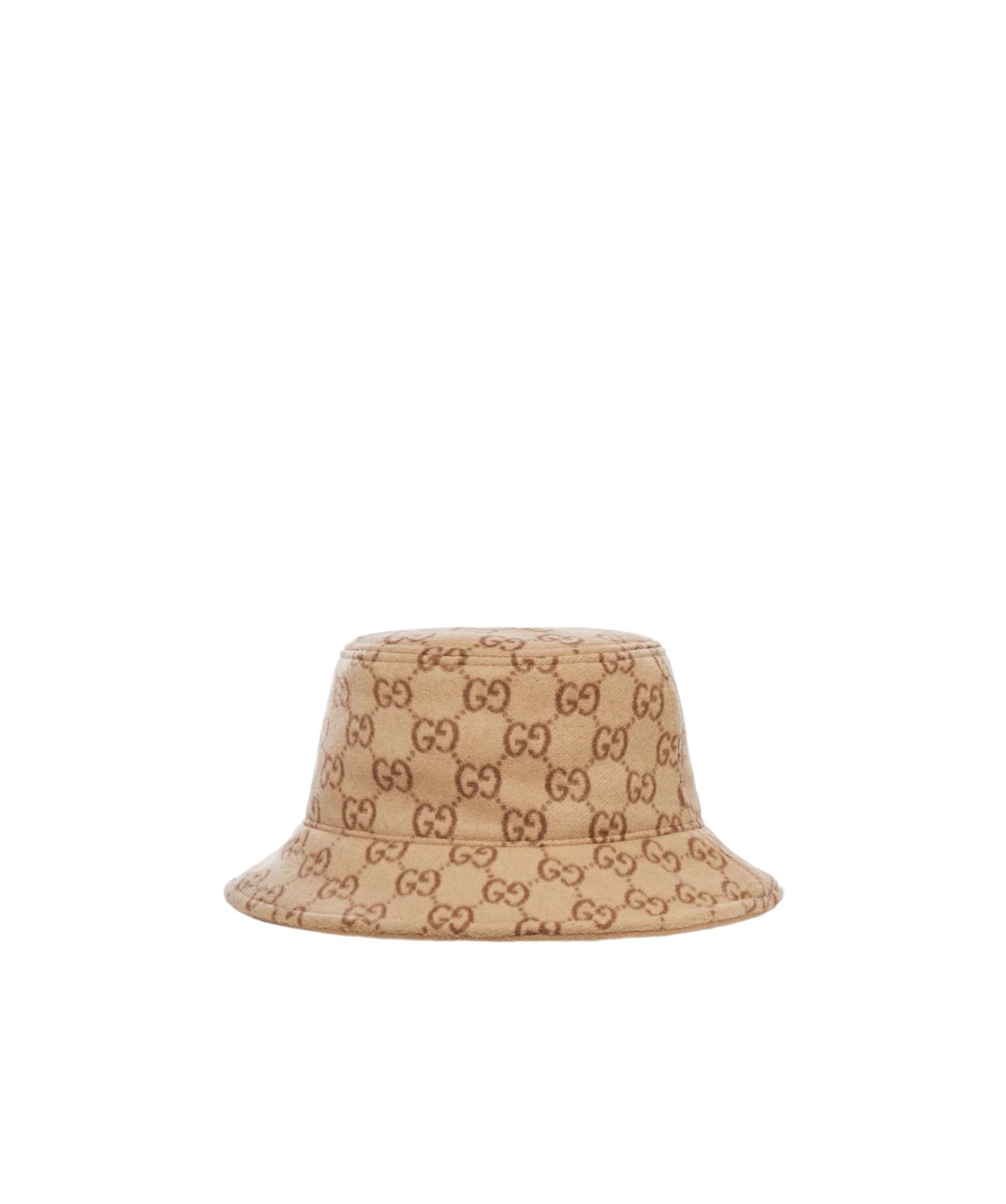 Gucci Gg Wool Bucket Hat in Natural | Lyst