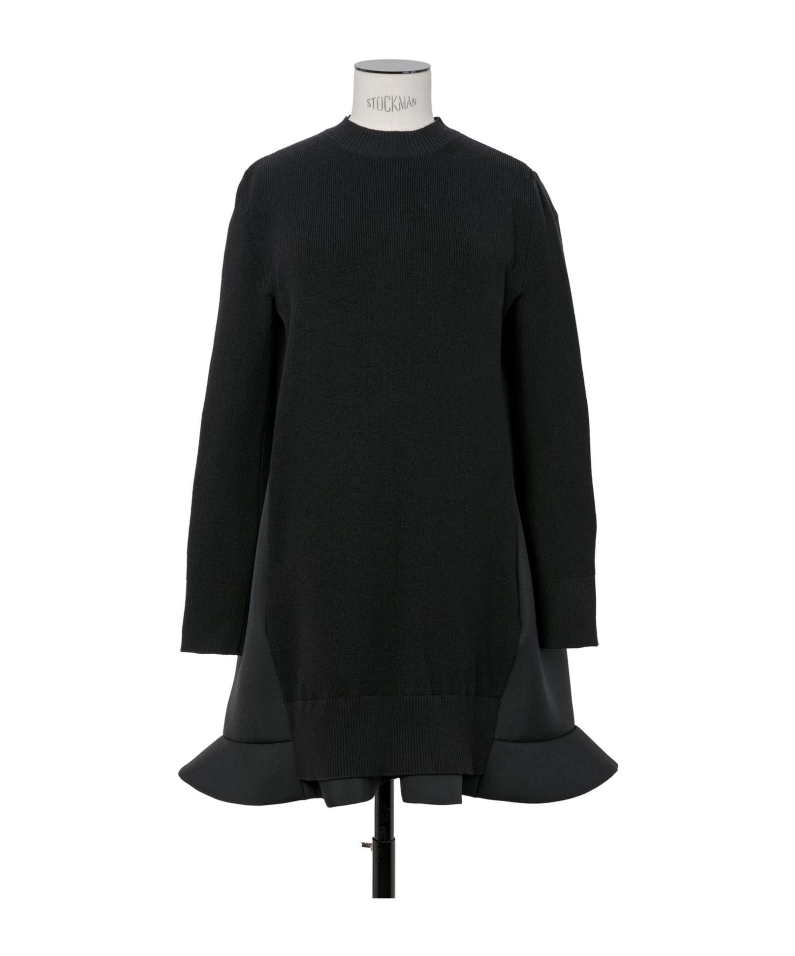 ワンピース Sacai SUITING MIX KNIT DRESS SACAI | SUITING BONDING MIX DRESS