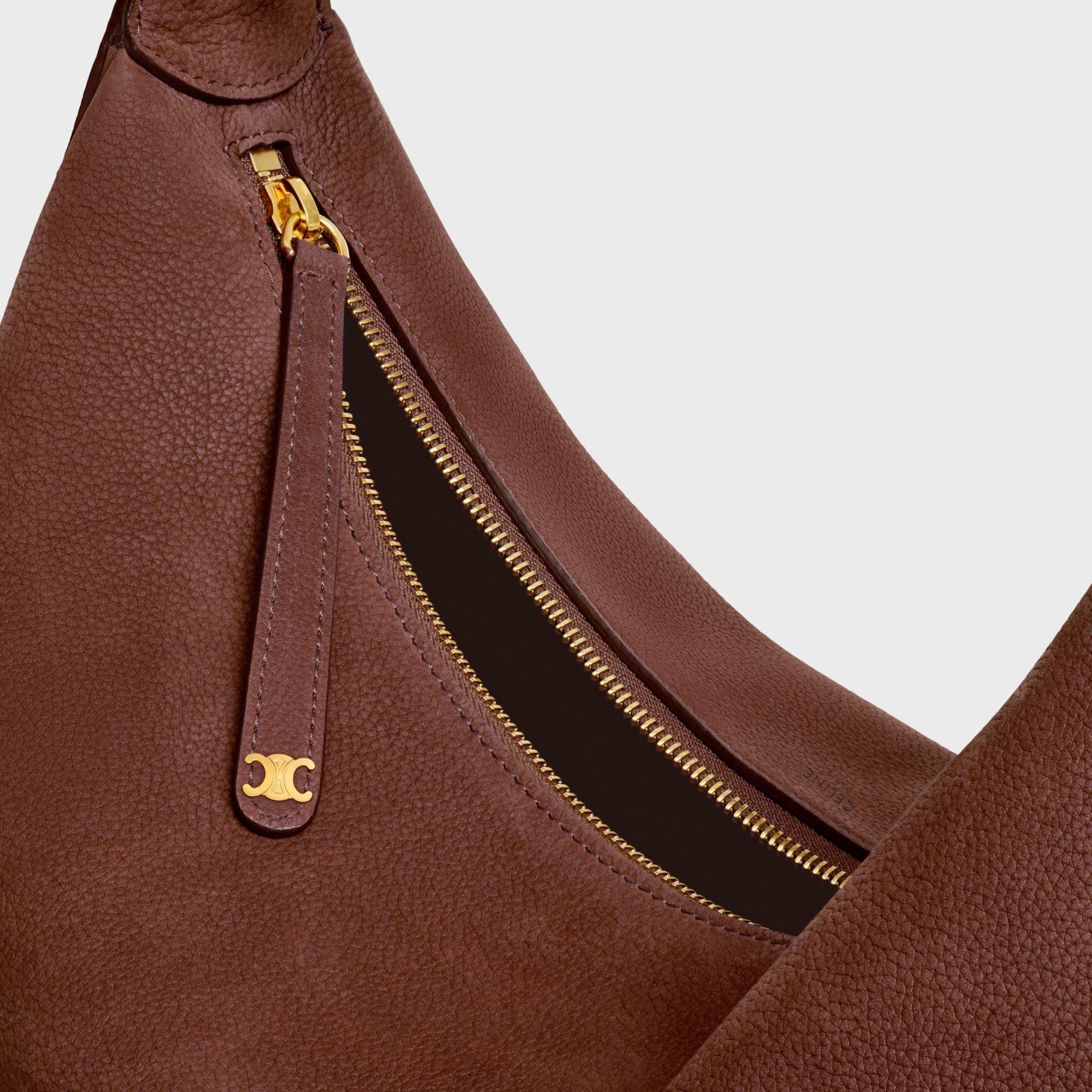 Celine Large Lulu in Brown | Lyst
