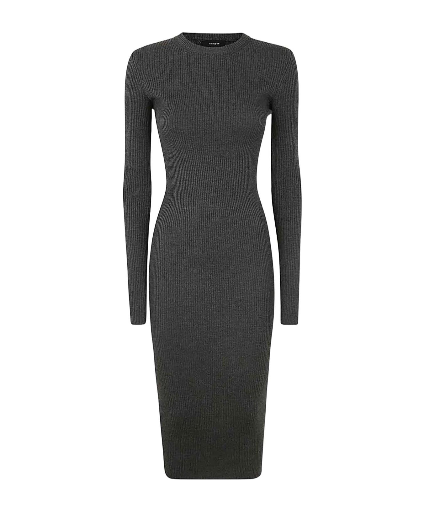 スカート WARDROBE NYC Knit midi dress Off-shoulder ribbed-knit midi dress in white - Wardrobe NYC