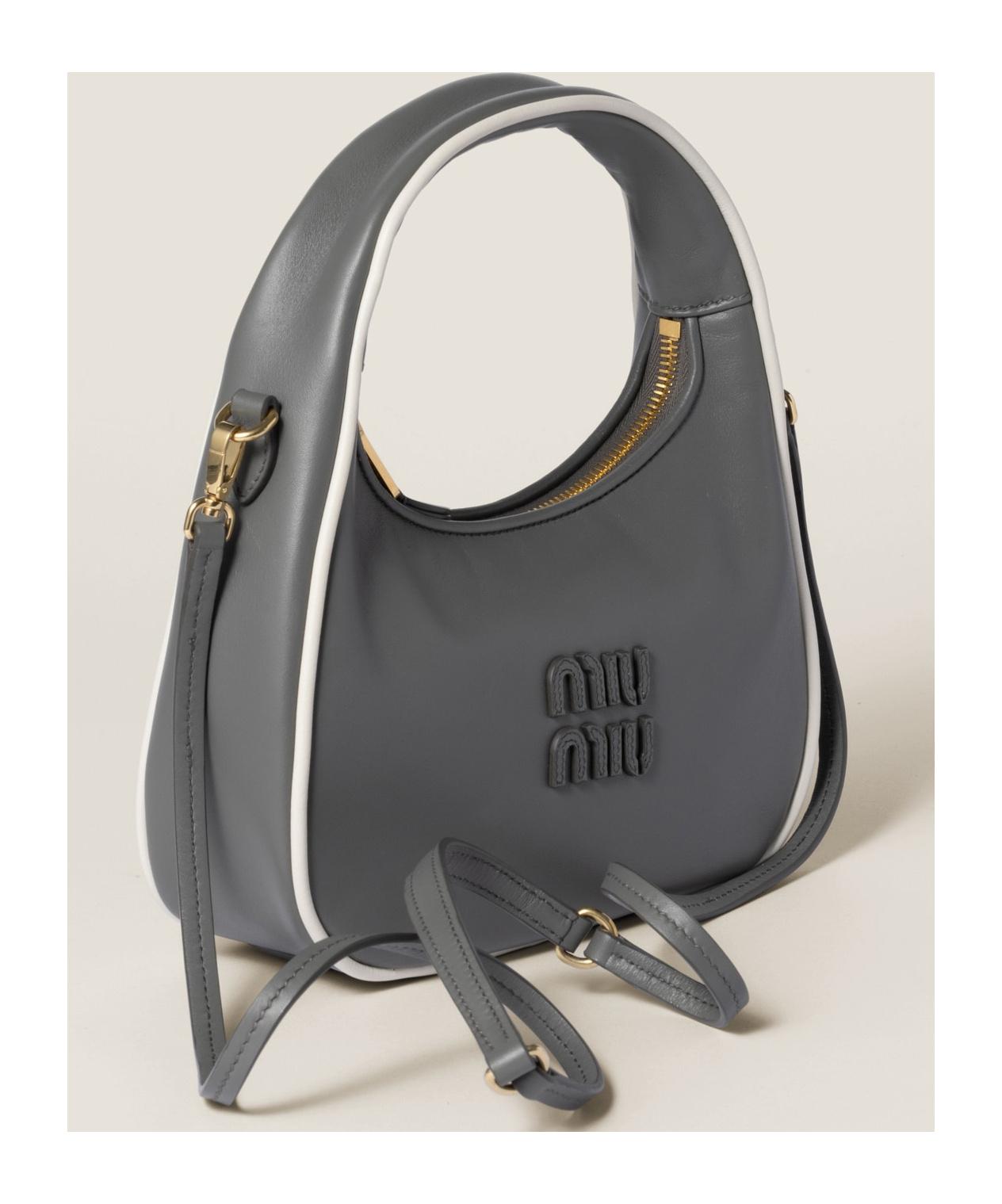 Miu Miu Wander Shoulder Bag in Grey | Lyst UK