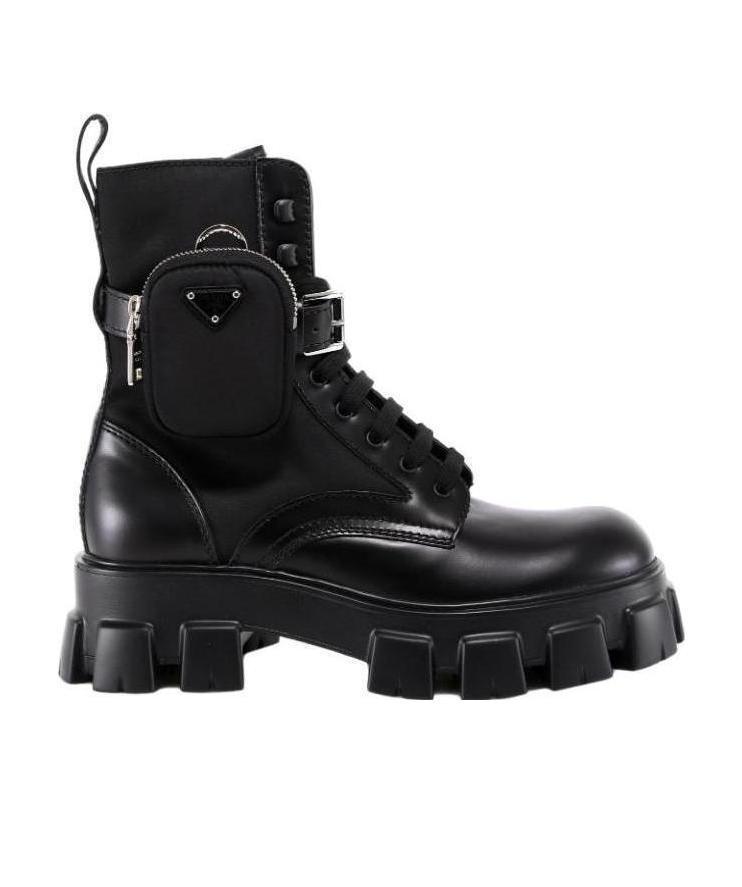Combat Boots Prada Chelsea Boots Mens Mens Boots Prada Chunky Sole