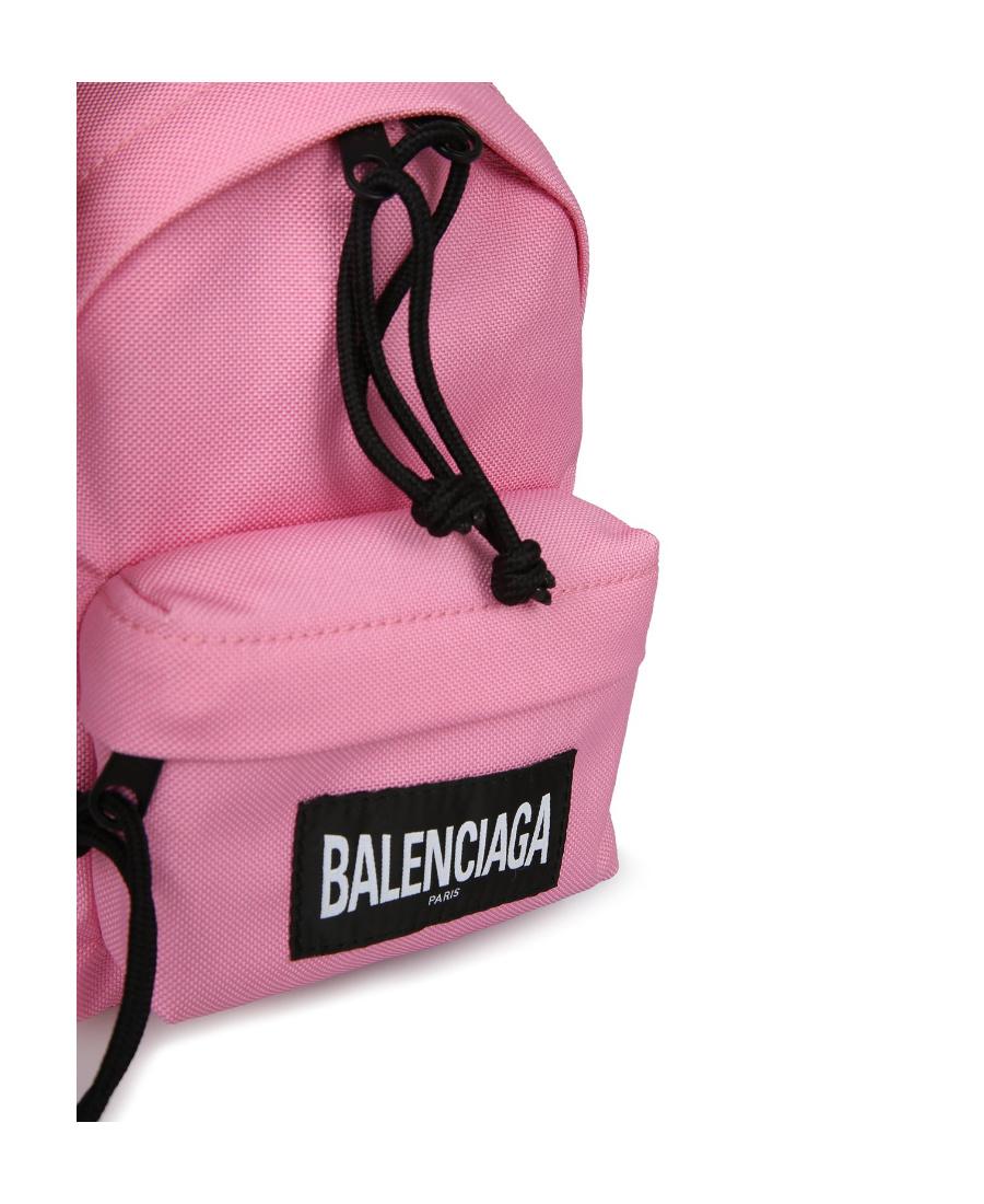 balenciaga mini backpack Oversized Nylon 187058 a top zipper closure with dual pull tabs Balenciaga Oversized Mini Backpack