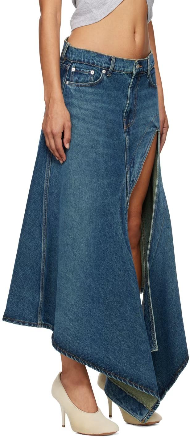 ワンピース Y PROJECT Women Mid Skirts 101DR004EVERGREENWHITE White Y. Project Mid-length skirts for Women | Online Sale up to