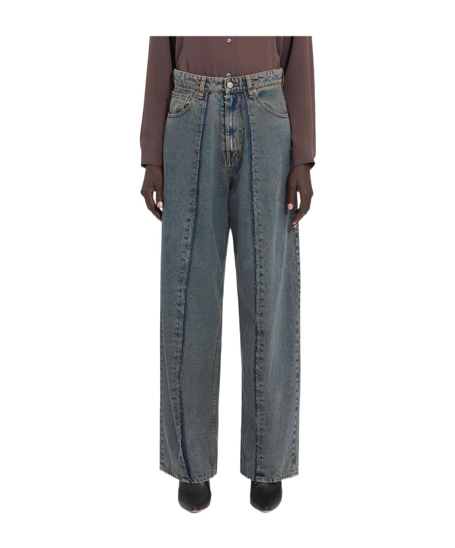 Maison Martin Margiela フレアデニム MM6 MM6 Maison Margiela 5-Pocket Flare Jeans - Bergdorf Goodman