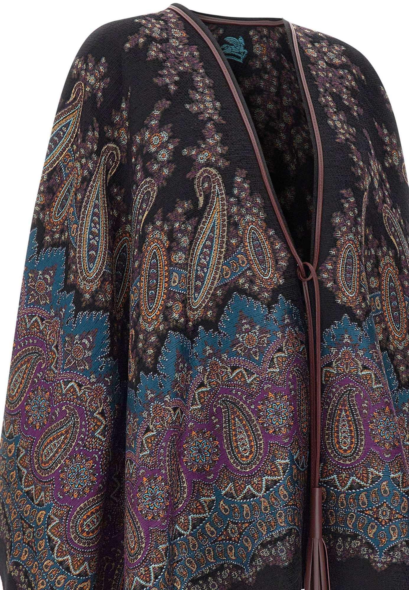 【関税&送料込】Etro Cape Etro Cape With All-over Paisley Print | italist