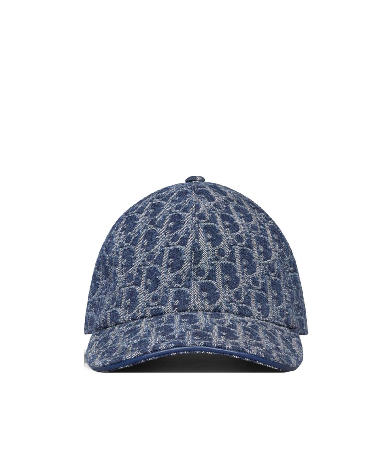 Dior Oblique D-Player Cap in Blue | Lyst