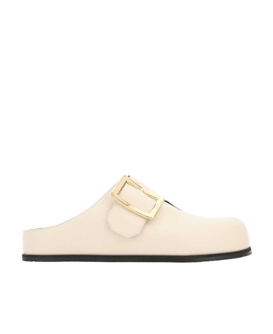 サンダル・ミュール BALLY SLIPPER (ELOISEFLATWF1028 BONE1550) BALLY(バリー) サンダル・ミュール(レディース) - 海外通販のBUYMA
