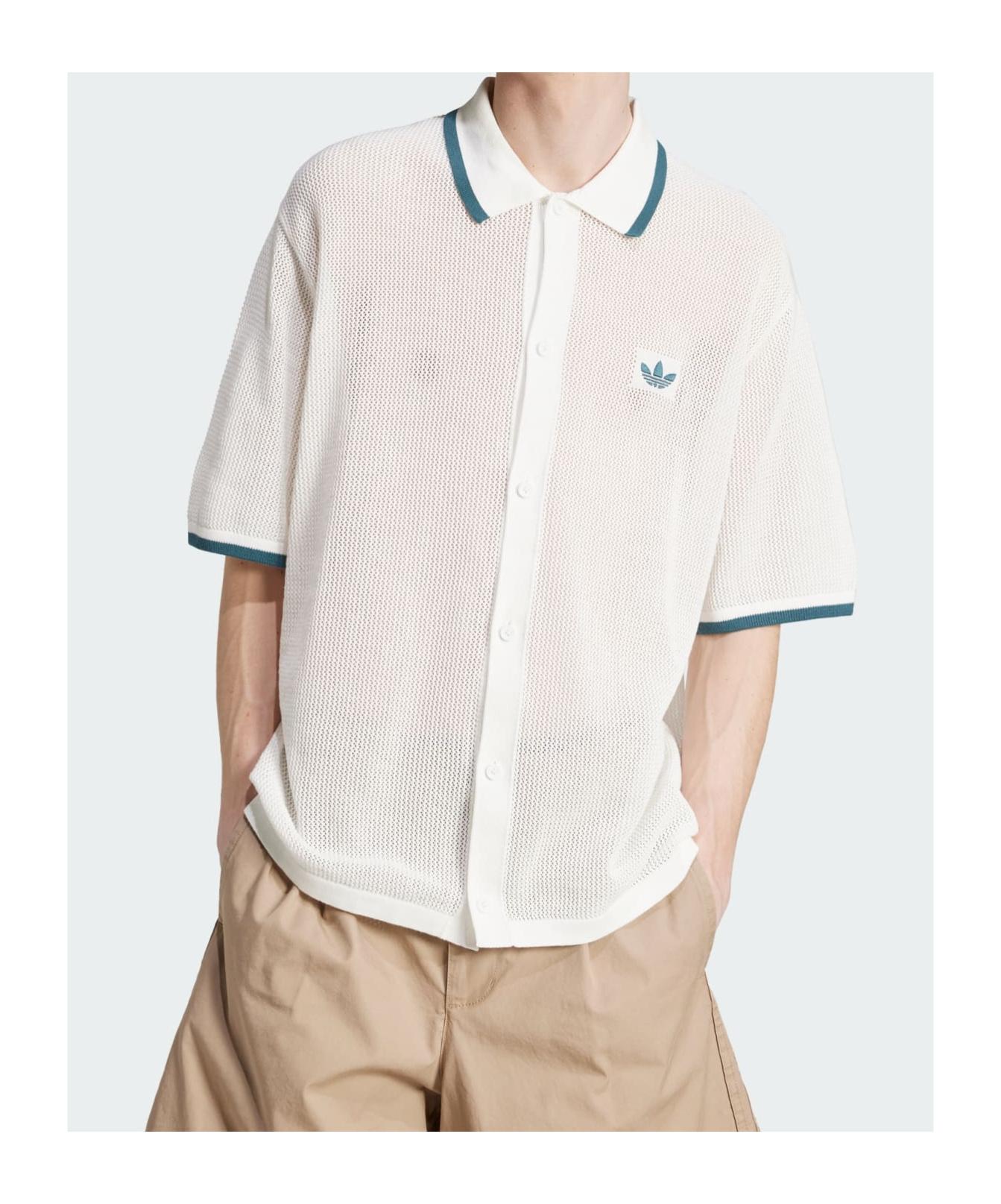 adidas seersucker shirt