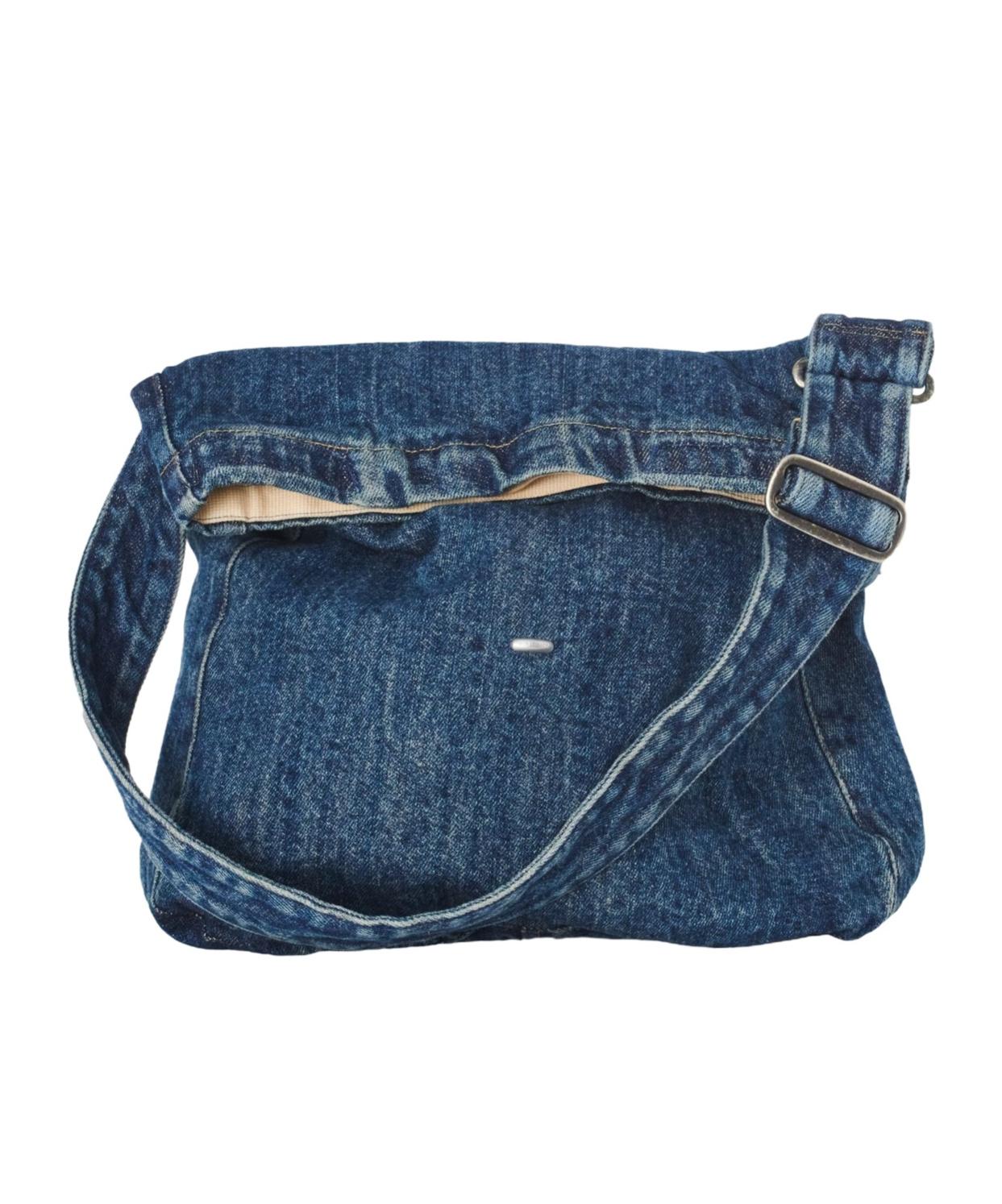 Our Legacy Foldover-Top Denim Shoulder Bag in Blue for Men | Lyst