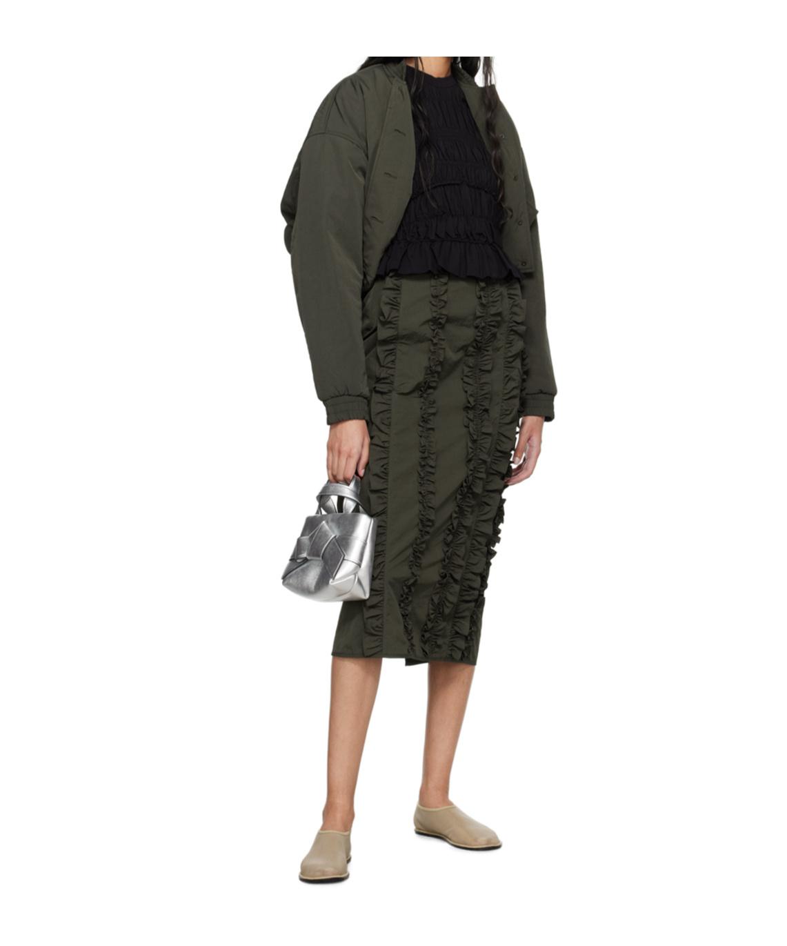 Cecilie Bahnsen Ocean Skirt in Green | Lyst